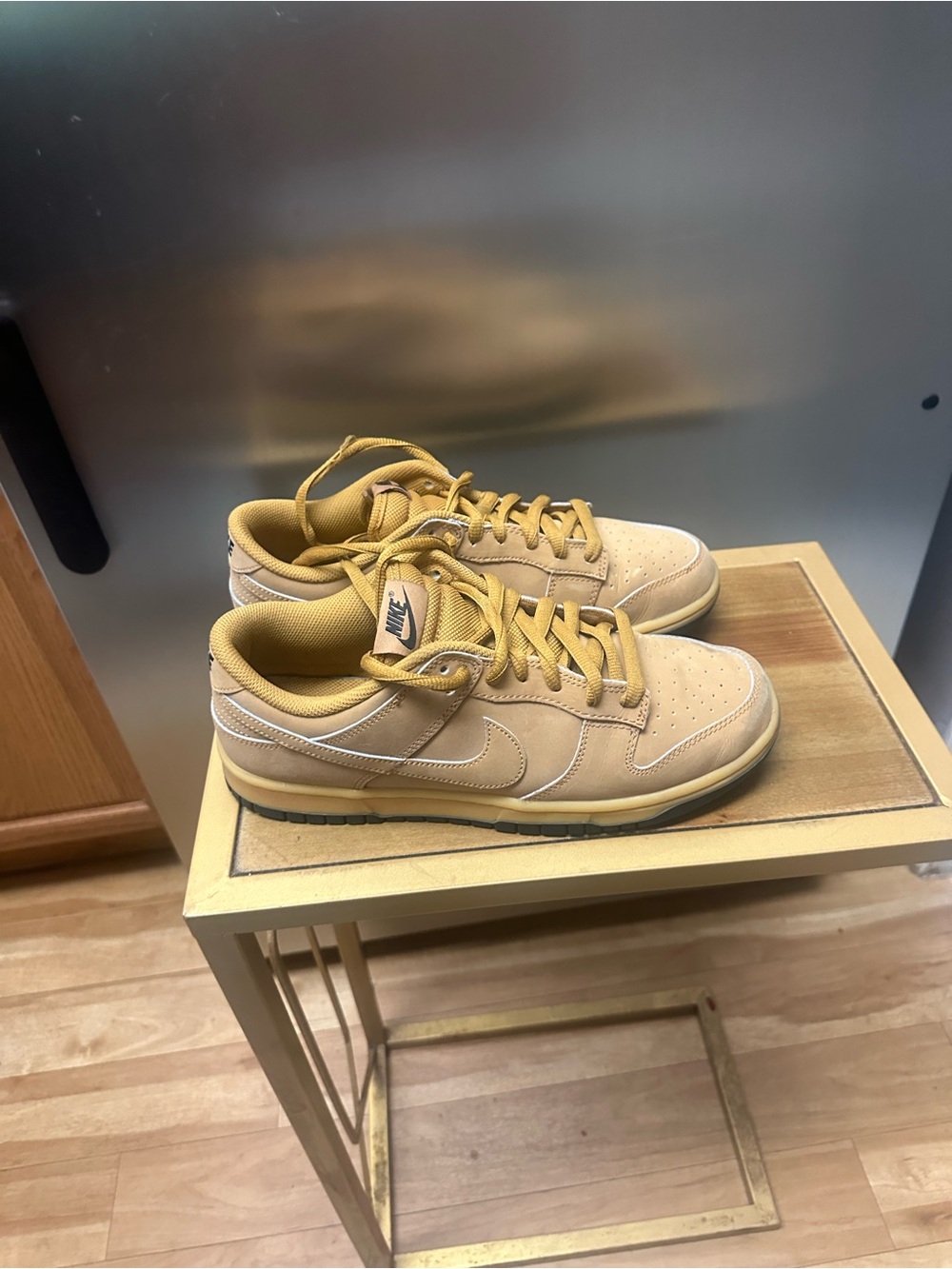 Nike Men’s Wheat Low-Top Sneakers